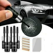 Automotive Glass Nano Repair Fluid-Car Windshield Repair Resin Cracked Glass Repair Kit, Crack Repairing for Car, 5PCS